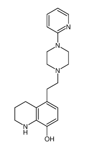 8-Quinolinol, 1,2,3,4-tetrahydro-5-[2-[4-(2-pyridinyl)-1-piperazinyl]ethyl]-_98828-18-3