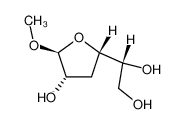 (+)-methyl 3-deoxy-α-D-arabino-hexofuranoside_98829-78-8