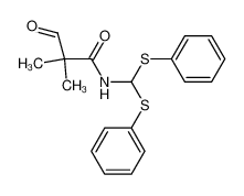 N-Bis(phenylthio)methyl-2-formylisobutyramide_98834-87-8