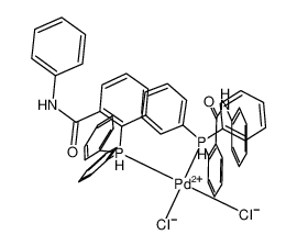 dichlorobis(o-(diphenylphosphino)-N-phenylbenzamide)palladium(II)_98838-51-8