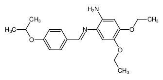 4,5-Diethoxy-N-[1-(4-isopropoxy-phenyl)-meth-(E)-ylidene]-benzene-1,2-diamine_98840-62-1