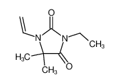 3-ethyl-5,5-dimethyl-1-vinyl-imidazolidine-2,4-dione_98841-32-8