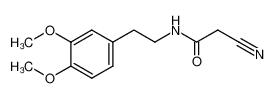 2-cyano-N-[2-(3,4-dimethoxyphenyl)ethyl]acetamide_98841-65-7