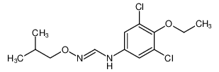 (E)-N-(3,5-dichloro-4-ethoxyphenyl)-N'-isobutoxyformimidamide_98850-45-4
