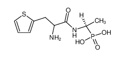 [(R)-1-(2-Amino-3-thiophen-2-yl-propionylamino)-ethyl]-phosphonic acid_98857-12-6
