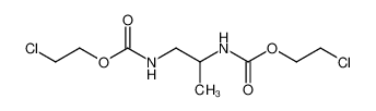 N,N'-methylethanediyl-bis-carbamic acid bis-(2-chloro-ethyl ester)_98880-56-9