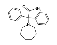 2-(1-Hexahydroazepino)-2,2-diphenylacetamid_98889-00-0