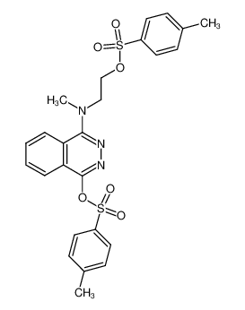 1-tosyloxy-4-(N-methyl-(2-tosyloxyethyl)amino)-phthalazine_98911-71-8