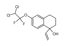 6-(2,2-Dichloro-1,1-difluoro-ethoxy)-1-vinyl-1,2,3,4-tetrahydro-naphthalen-1-ol_98922-04-4
