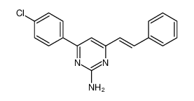 (E)-4-(4-chlorophenyl)-6-styrylpyrimidin-2-amine_98928-90-6