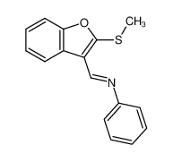 2-methylthio-3-benzo(b)furfurylidenephenylamine_98935-36-5