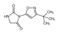 2,4-Imidazolidinedione, 3-[3-(1,1-dimethylethyl)-5-isoxazolyl]-_98935-95-6
