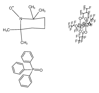 triphenylphosphine oxide * rhodium(II) perfluorobutyrate * 2,2,6,6-tetramethylpiperidine-N-oxyl_98942-32-6