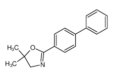 5,5-dimethyl-2-(4-biphenylyl)-Δ2-oxazoline_98943-85-2
