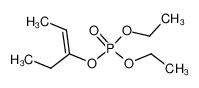phosphoric acid diethyl ester 1-ethyl-propenyl ester_98951-76-9