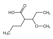 3-methoxy-2-propyl-valeric acid_98955-84-1