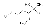 (3-ethyl-4-chloro-4-methyl-pentyl)-methyl ether_98956-27-5