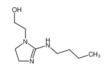 2-(2-butylamino-4,5-dihydro-imidazol-1-yl)-ethanol_98957-61-0