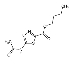acetylamino-[1,3,4]thiadiazole-2-carboxylic acid butyl ester CAS:98961-36-5 manufacturer & supplier