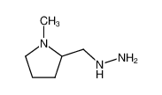 (1-methyl-pyrrolidin-2-ylmethyl)-hydrazine_98961-93-4
