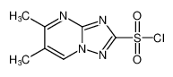 [1,2,4]Triazolo[1,5-a]pyrimidine-2-sulfonyl chloride, 5,6-dimethyl-_98968-56-0