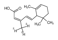 (2H3)-(2Z,4E)-α-ionylideneacetic acid_98969-36-9