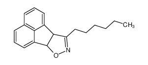 9-hexyl-6b,9a-dihydro-acenaphtho[1,2-d]isoxazole_98979-82-9