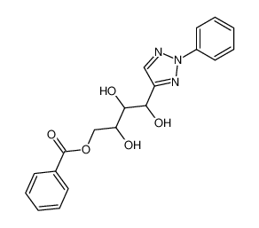 4-benzoyloxy-1-(2-phenyl-2H-[1,2,3]triazol-4-yl)-butane-1,2,3-triol_98980-83-7