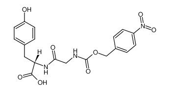 p-Nitro-benzyloxycarbonyl-glycyl-L-tyrosin_98980-88-2