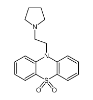 10-(2-pyrrolidin-1-yl-ethyl)-10H-phenothiazine 5,5-dioxide_98980-97-3