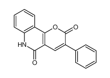2H-Pyrano[3,2-c]quinoline-2,5(6H)-dione, 3-phenyl-_98986-64-2
