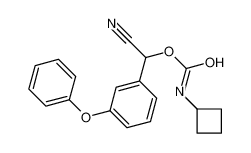[cyano-(3-phenoxyphenyl)methyl] N-cyclobutylcarbamate_98992-11-1