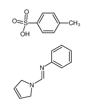 1-(Phenyliminomethyl)-2,5-dihydropyrrol - p-Toluolsufonsaeuresalz_99001-05-5
