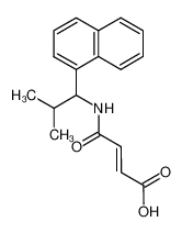 (Z)-3-(2-Methyl-1-naphthalen-1-yl-propylcarbamoyl)-acrylic acid_99003-89-1