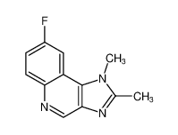 1H-Imidazo[4,5-c]quinoline, 8-fluoro-1,2-dimethyl-_99010-42-1