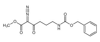 methyl 6-((benzyloxycarbonyl)amino)-2-diazo-3-oxohexanoate_99017-67-1