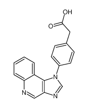 Benzeneacetic acid, 4-(1H-imidazo[4,5-c]quinolin-1-yl)-_99023-97-9