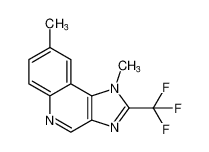 1H-Imidazo[4,5-c]quinoline, 1,8-dimethyl-2-(trifluoromethyl)-_99023-99-1