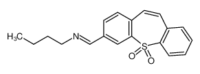 3-(n-butyliminomethyl)dibenzo[b,f]thiepin-5,5-dioxide_99025-90-8