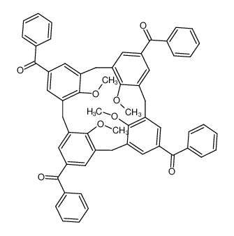 5,11,17,23-tetrabenzoyl-25,26,27,28-tetramethoxycalix(4)arene_99033-43-9