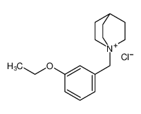 1-Azoniabicyclo[2.2.2]octane, 1-[(3-ethoxyphenyl)methyl]-, chloride_99047-02-6