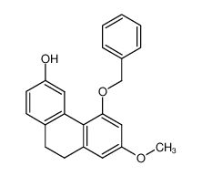 5-Benzyloxy-7-methoxy-9,10-dihydro-phenanthren-3-ol_99050-48-3