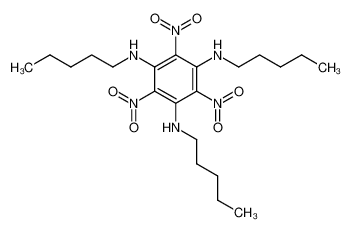 2,4,6-Trinitro-1,3,5-tris-pentylamino-benzol_99061-32-2