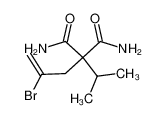 (2-bromo-allyl)-isopropyl-malonic acid diamide_99061-69-5