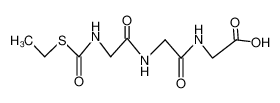 N-(Ethylmercapto-formyl)-triglycin_99064-11-6