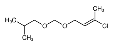 Formaldehyd-isobutyl-(3-chlor-buten-(2)-yl-(1))-acetal_99064-44-5