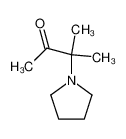 3-Pyrrolidino-3-methyl-butanon-(2)_99064-77-4