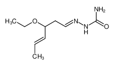 3-ethoxy-hex-4t(?)-enal semicarbazone_99066-26-9