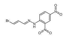 3t-bromo-acrylaldehyde-(2,4-dinitro-phenylhydrazone)_99067-21-7