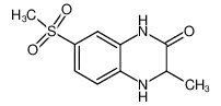 7-methanesulfonyl-3-methyl-3,4-dihydro-1H-quinoxalin-2-one_99068-80-1